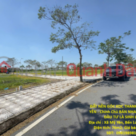 CORNER LAND PLOT IN THANH PHU RESIDENTIAL AREA - MY YEN - OWNER SELLING QUICKLY - A PROFITABLE INVESTMENT OPPORTUNITY _0