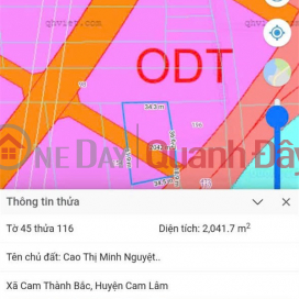HOT HOT - Owner Sells Beautiful Land Lot in Cam Thanh Bac Commune, Cam Lam, Khanh Hoa _0