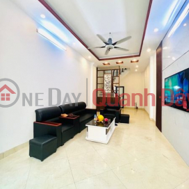 Linh Nam house for sale, 35m 5 floors, new car parking _0