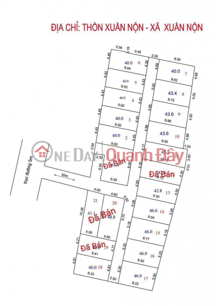 Property Search Vietnam | OneDay | Nhà ở | Niêm yết bán, Bán đất Xuân Nộn Đông Anh – Ô tô vào đất – Chỉ 1 tỉ 020 triệu