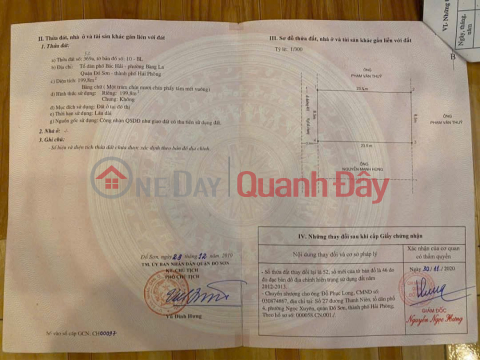 Lô đất 200m² giá đầu tư chỉ 1x triệu/m² trung tâm Bàng La ZALO 0567 222 555 _0