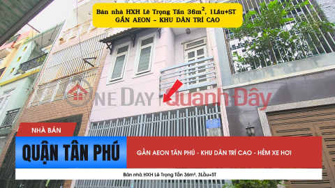 House for sale in Le Trong Tan Street, 36m², 2nd Floor - NEAR AEON _0