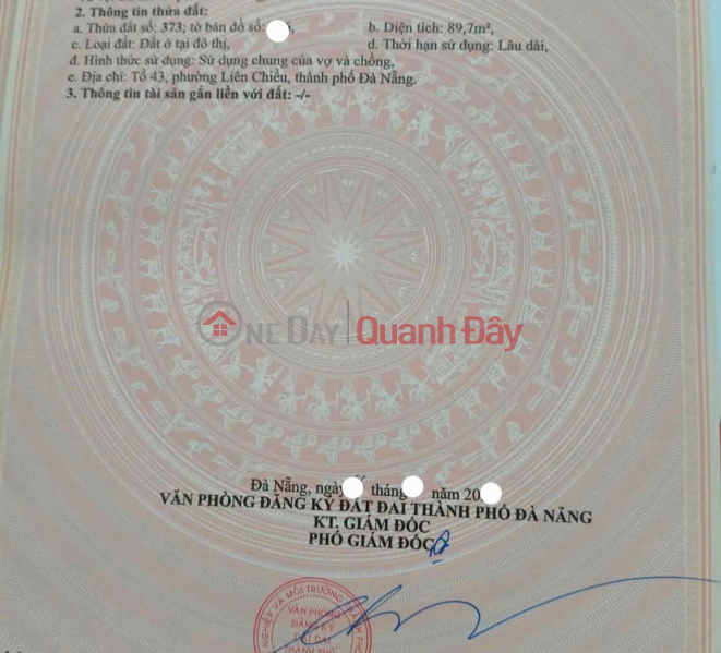 Bán đất kiệt Ô TÔ K97 Nguyễn Lương Bằng - Gần trường ĐHBK, Việt Nam | Bán, đ 3,5 tỷ