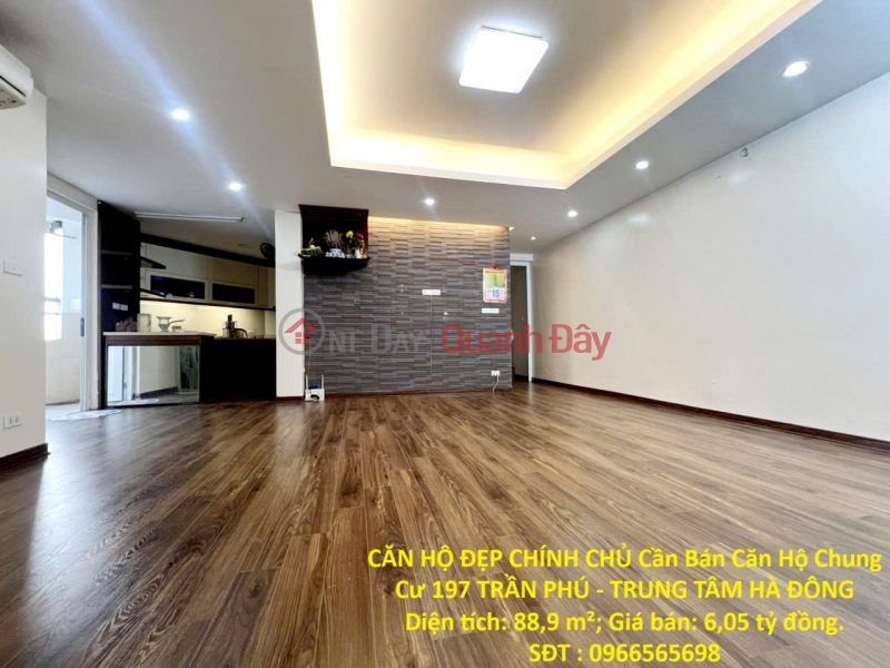 Beautiful Apartment for Sale by Owner: Apartment at 197 Tran Phu Street, Ha Dong Center Sales Listings