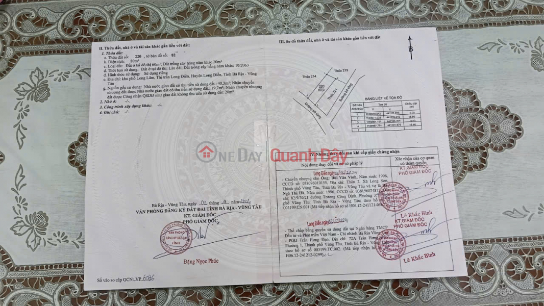đ 2,55 tỷ Nhà này e giảm giá kịch sàn còn có 2t550 bớt lộc cho khách thiện chí - Gần chợ mới Long Điền