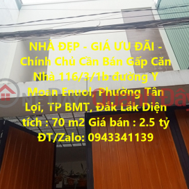 BEAUTIFUL HOUSE - OFFER PRICE - Owner Urgently Need to Sell Y Moan Enuol Street House, Buon Me Thuot City _0