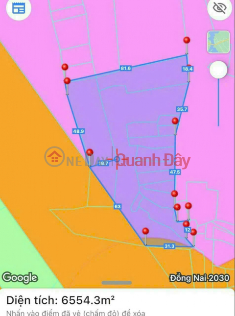 LAND FOR SALE ON BEAUTIFUL VO CHI CONG STREET OF 1 0 2 IN PHUOC TAN WARD, BIEN HOA CITY. DONG NAI 0938974428 _0