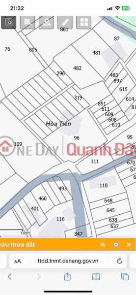 Owner needs to sell land lot in Nam Son Village, Hoa Tien Commune, Hoa Vang District, Da Nang City | Vietnam, Sales, đ 650 Million