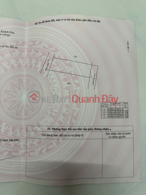 PRIME LAND - GREAT PRICE - Land for Sale in a Beautiful Location in Vinh Thanh Ward, Nha Trang City, Khanh Hoa Province _0