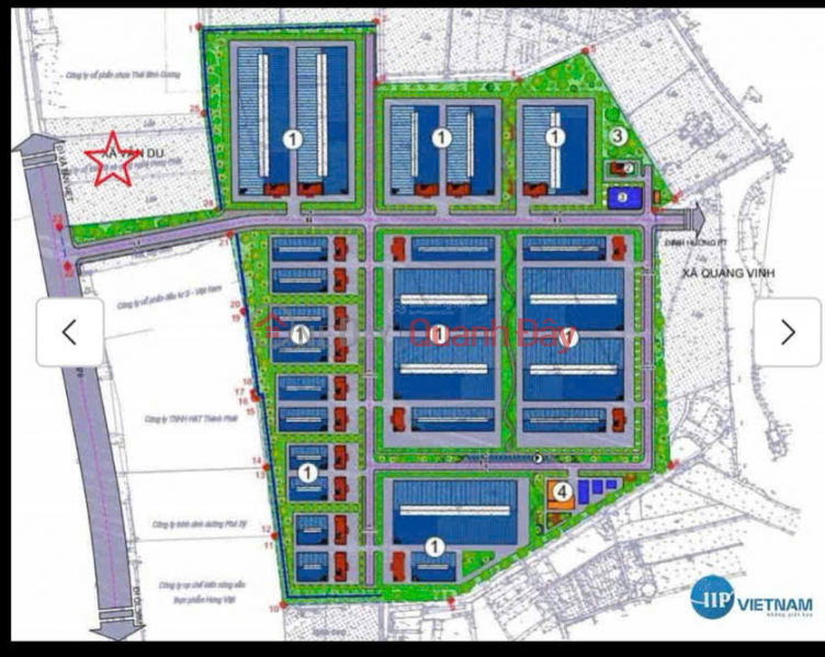 đ 68 Billion, Industrial real estate. 3ha located outside industrial park, cluster, two road frontages