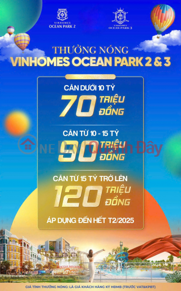 Độc quyền Vịnh Thiên Đường VTD2 vinhomes ocean park 3 | Việt Nam, Bán | đ 8,11 tỷ