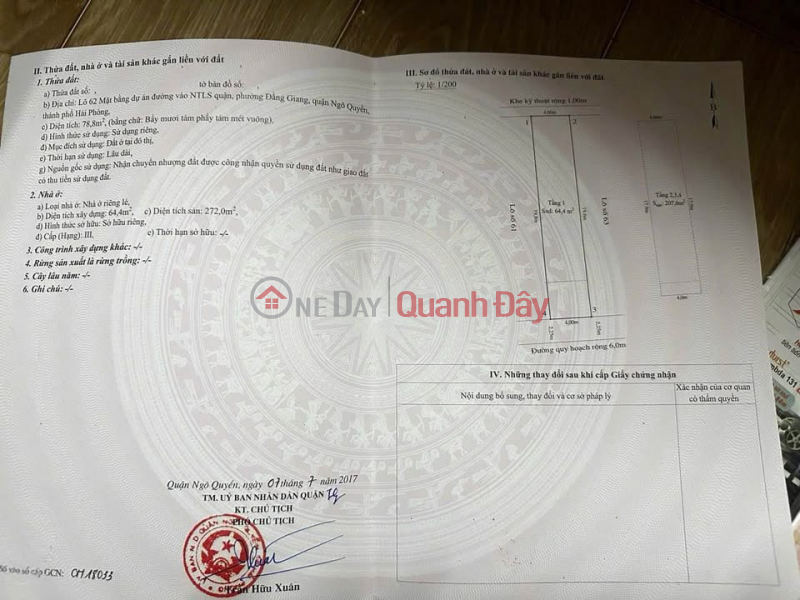 đ 9 tỷ Nhà mặt đường Phụng Pháp - Văn Cao - 79m 4 tầng - Độc lập dân xây