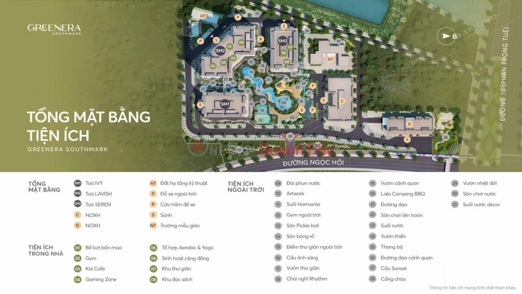 đ 4.7 Billion GREENERA SOUTHMARK - 486 NGOC HOI, THANH TRI, HANOI - SM2 APARTMENT CUT LOSS UP TO 250 MILLION