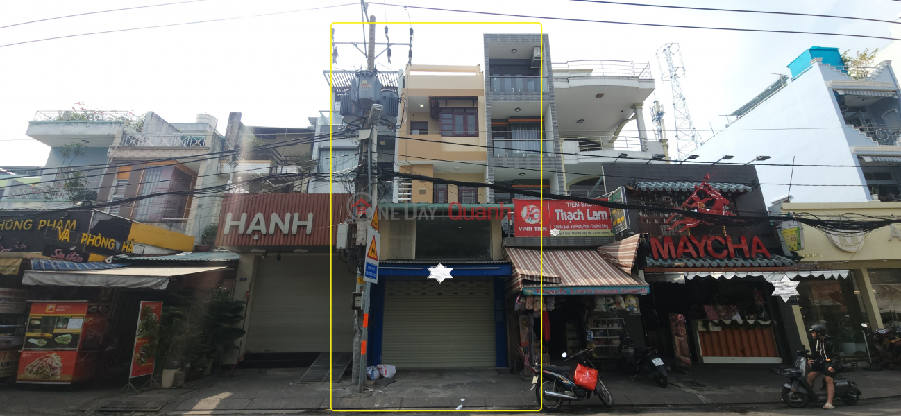 Property Search Vietnam | OneDay | Residential, Rental Listings | House for rent on Thach Lam street, 92m², 4 floors - opposite the school, near the intersection.