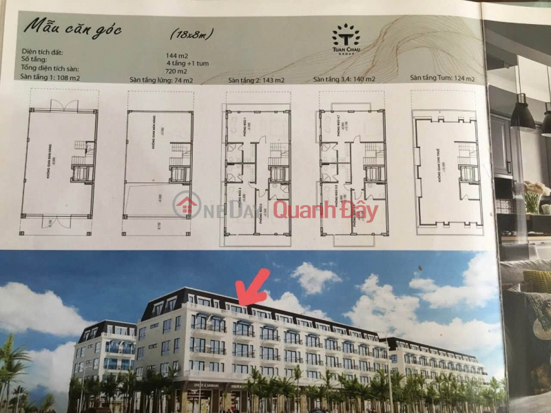 Bán 2 căn Nhà Liền kề Tại Cảng 2 – Ngọc Châu – Tuần Châu – Quảng Ninh. | Việt Nam, Bán, đ 15 tỷ
