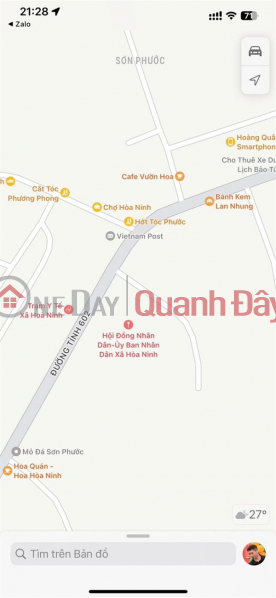 Property Search Vietnam | OneDay | Residential Sales Listings | BEAUTIFUL LAND - GOOD PRICE - Quick Sale Main Land Lot next to People's Committee of Hoa Ninh Commune, Hoa Vang, Da Nang City.