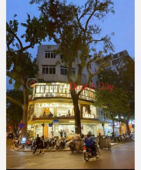 Super rare house with 1 side on Lo Su street and 1 side on Ly Thai To street, 65m x 5 floors, 15m frontage, business floor _0