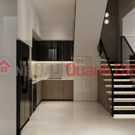 **House for sale, street front in Ward 13, Hoang Hoa Tham Street, Tan Binh District; 4x15m - near T3 train station** _0