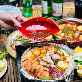 National Grilled Hot Pot Buffet 119K,Ngu Hanh Son, Vietnam