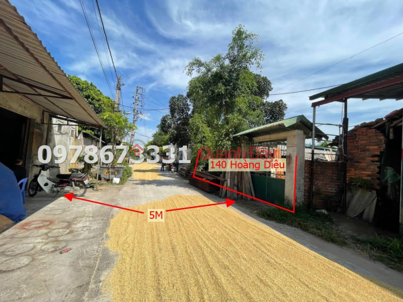 LAND FOR SALE IN THUONG COC-HOANG DIEU-CHUONG MY Sales Listings