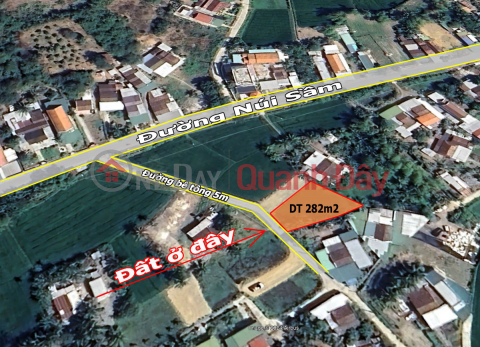 Land for sale in Ninh Giang Ninh Hoa ward for only 4.8 million\/m2 residential area _0
