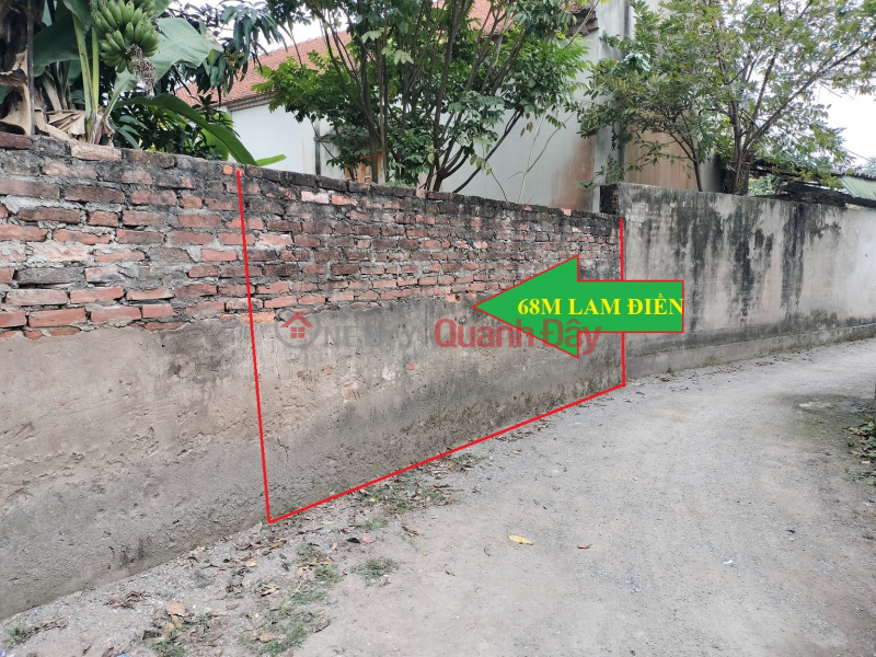 Property Search Vietnam | OneDay | Nhà ở, Niêm yết bán | 68 m2 tại Lam Điền giá chỉ 6xx triệu oto vào tận ngõ cách cầu mai lĩnh chỉ 4km