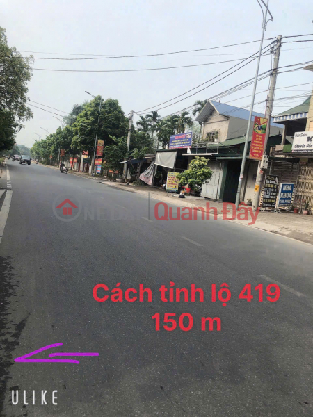 đ 1.9 Billion, Owner sells 72m2 plot of land in Dao Ngan - Hop Dong, just over a hundred meters from Provincial Road 419, price is a bit over a billion