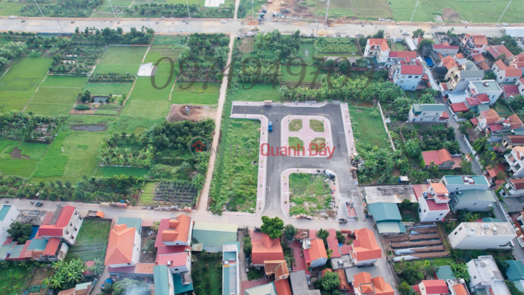 Updated land use rights auction in Hong Ha commune, Dan Phuong district on the morning of December 23, 2023., Vietnam Sales ₫ 1.73 Billion