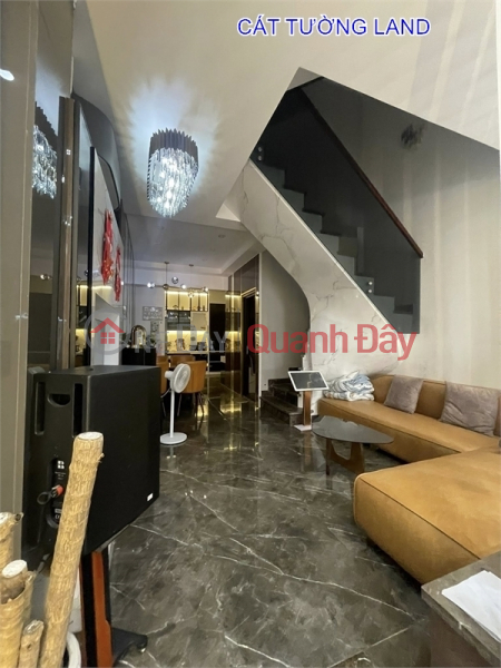 House for sale at the front of Doc Lap Residential Area, Tan Quy Ward, Tan Phu - 4x15m, 4 floors, high-class furniture -- only 9.6 billion Vietnam Sales đ 9.6 Billion