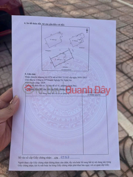 OWNER selling unfinished villa in Yen Hoa - Quan Bau Urban Area, Vinh, Nghe An - Development Center, Vietnam | Sales đ 9.1 Billion