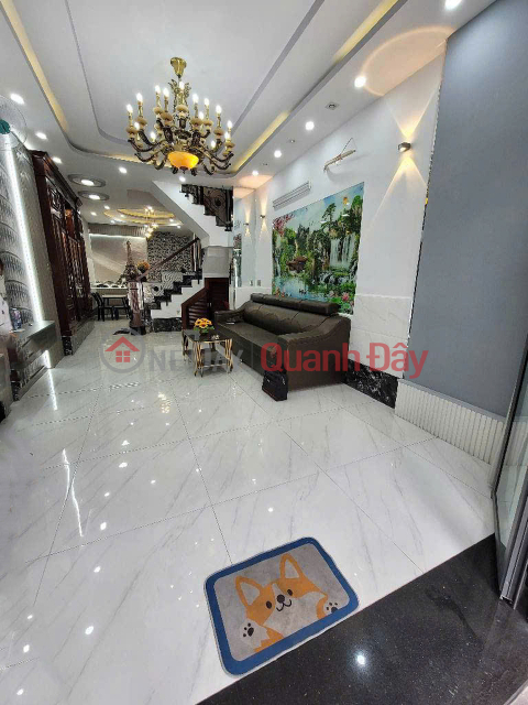 D1691 ️ 200 million discount! House in Bui Quang La, Go Vap, SHR, Expanding to the back, HXT, 4 floors, 4x17m, 11.x billion _0