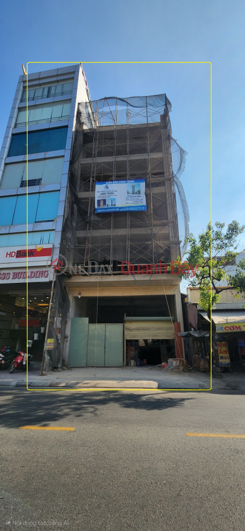 New building for rent, located on Go Dau Street, Tan Phu District, 160m², 7 floors - near the intersection. _0
