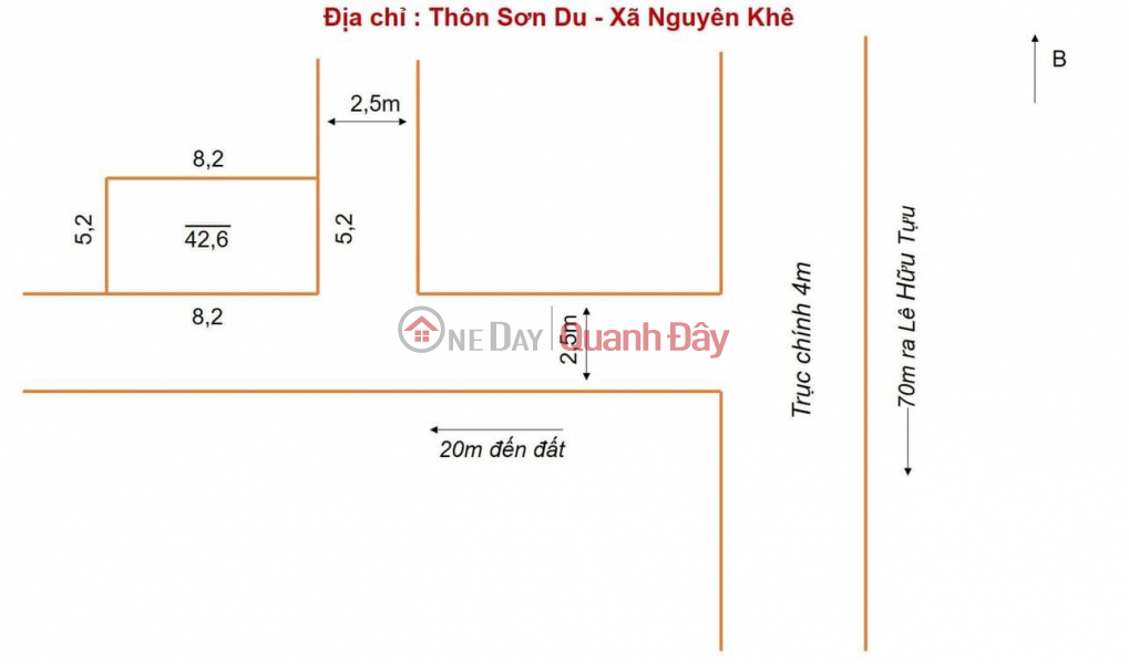 BÁN ĐẤT SƠN DU - NGUYÊN KHÊ 42M - OTO VÀO GIÁ 1,7 TỶ | Việt Nam Bán | đ 1,7 tỷ