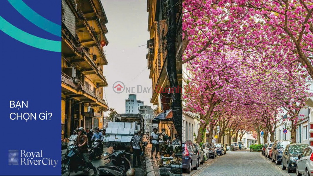 đ 8,69 tỷ ROYAL RIVER CITY - SỐNG SANG GIỮA TÂM ĐIỂM VÀNG TẠI THÀNH PHỐ HẢI PHÒNG