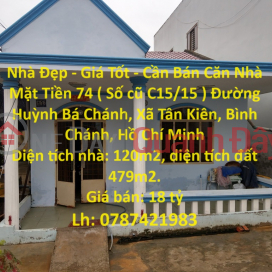 Beautiful House - Good Price - For Sale House Front on Huynh Ba Chanh Street - Binh Chanh - HCM _0