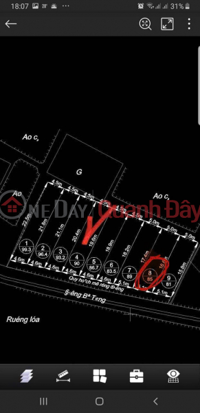 Lô đất 90m2 đường nhựa 10m thông Hòa Nghĩa - Dương Kinh - ZALO 0567 222 555, Việt Nam | Bán đ 2,18 tỷ