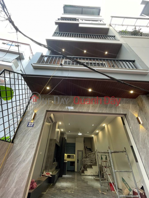 Beautiful 5-story house in an alley connecting Nguyen Van Cu and Long Bien districts. 44m2, 4.5m frontage, price 10 billion VND. _0