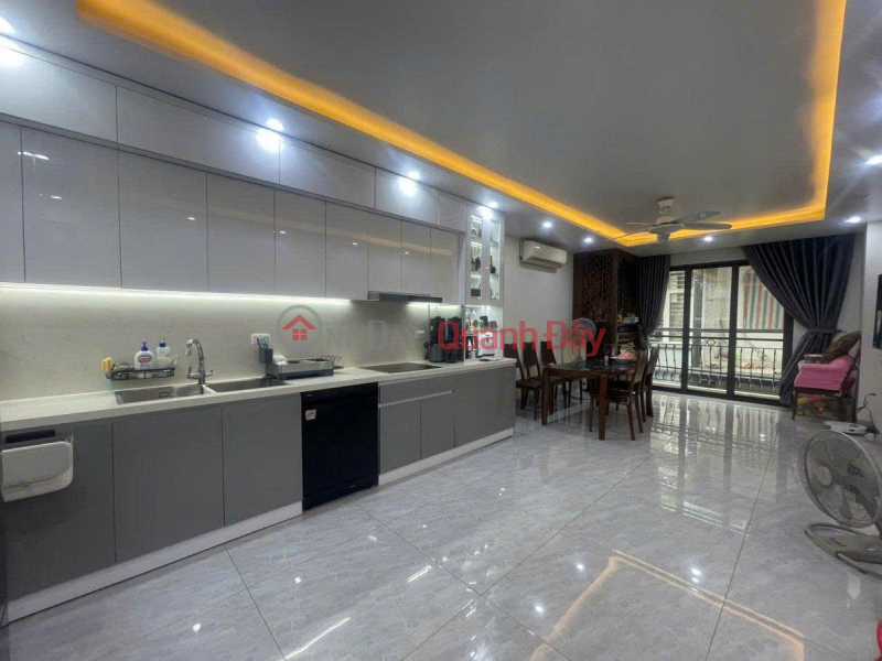 NEW HOUSE FOR SALE - CORNER LOT - 6 FLOORS, CAR ACCESS. Thuong Thanh Street, 45m2, Price 13.3 billion VND. Long Bien District, Hanoi. Vietnam, Sales, đ 13.3 Billion