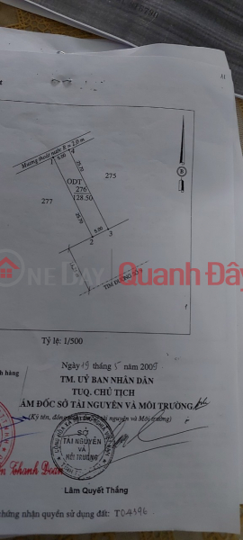 đ 4,3 tỷ, CHÍNH CHỦ CẦN BÁN GẤP 3 NỀN LIỀN KỀ (275-276-277),Hướng Đông Nam Tại Phường 5, TP Bạc Liêu