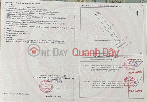 Chính chủ bán đất mặt tiền Bưng Môn 244,6m2 gần Sân bay Long Thành, có nhà cấp 4, chỉ 300m ra cao tốc _0