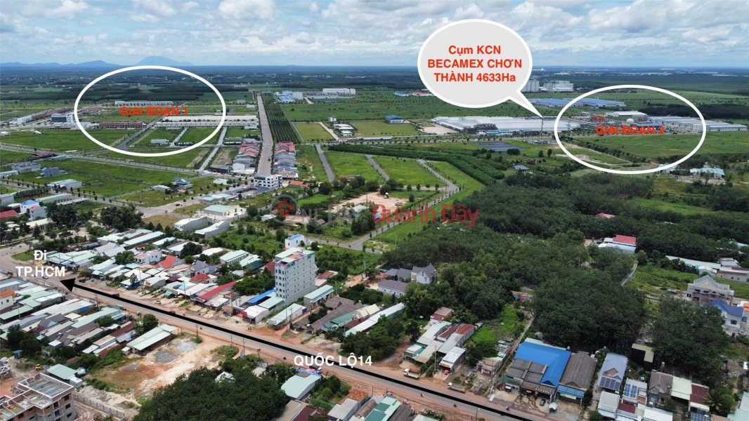 Need to quickly sell a plot of land in Becamex Chon Thanh residential area, 300 m2, reduced by 400 million, Vietnam Sales đ 690 Million