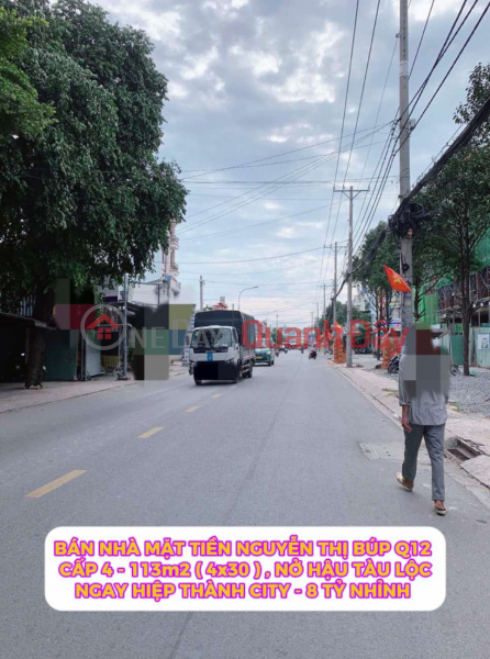 Bán nhà mặt tiền Nguyễn Thị Búp Q12 , cấp 4 -113m2 ( 4x30 ) nở hậu tài lộc , 8 tỷ nhỉnh 0932030061, Việt Nam | Bán đ 8,45 tỷ