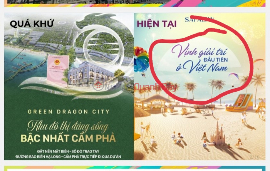 Bán nhà đất dự án Dragon City sổ đỏ từng lô | Việt Nam Bán, đ 40 triệu