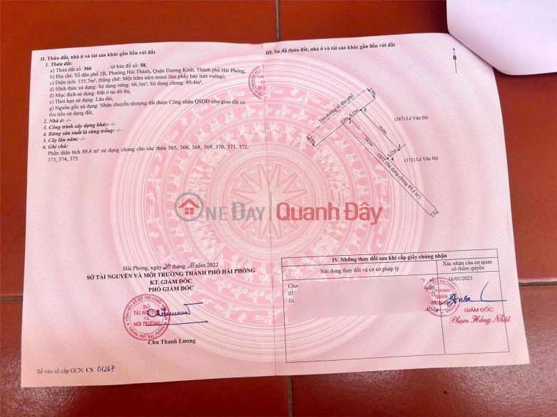 LÔ GÓC MẶT ĐƯỜNG NHỰA – TRUNG TÂM PHƯỜNG HẢI THÀNH 2 – GIÁ CHỈ 2.1x TỶ! ZALO 0567 222 555 | Việt Nam Bán | đ 2,18 tỷ