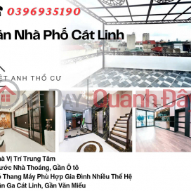 Bán nhà Phố Cát Linh, 41m2, Ngõ Nông Ô Tô, Full Nội Thất, Giá: 13.68 Tỷ, Lh: 0396935190. _0