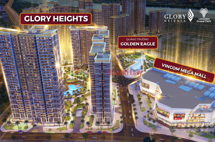 giỏ hang căn hộ glory heights vinhomes grand park Niêm yết bán