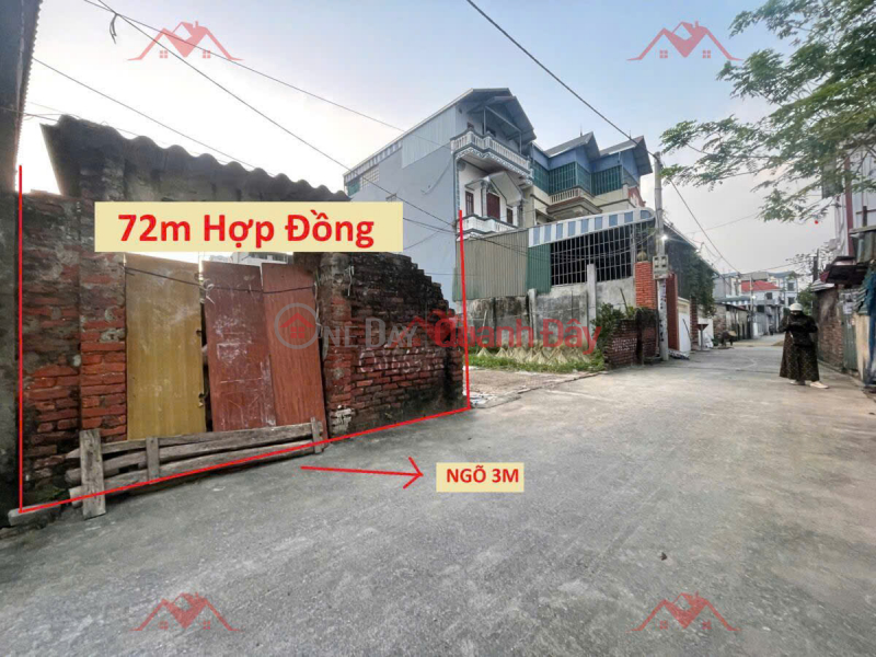 72M INVESTMENT PRICE ONLY 2TY1 CONTRACT LAND-CHUONG MY Sales Listings