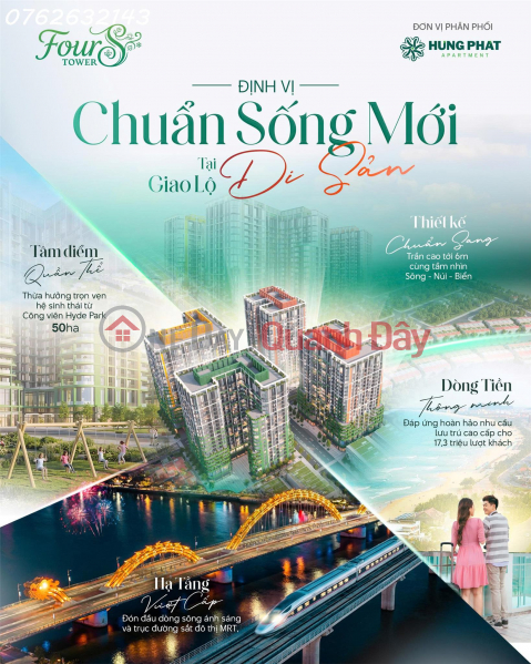 HOT! Căn 1PN + Tòa F5 – FourS Tower, Việt Nam | Bán, đ 2,9 tỷ