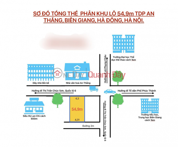 Property Search Vietnam | OneDay | Residential Sales Listings Consignment for sale 55m2, 3.x billion, 2 frontages, Main land for business and cars in An Thang, Bien Giang, Ha Dong, Hanoi