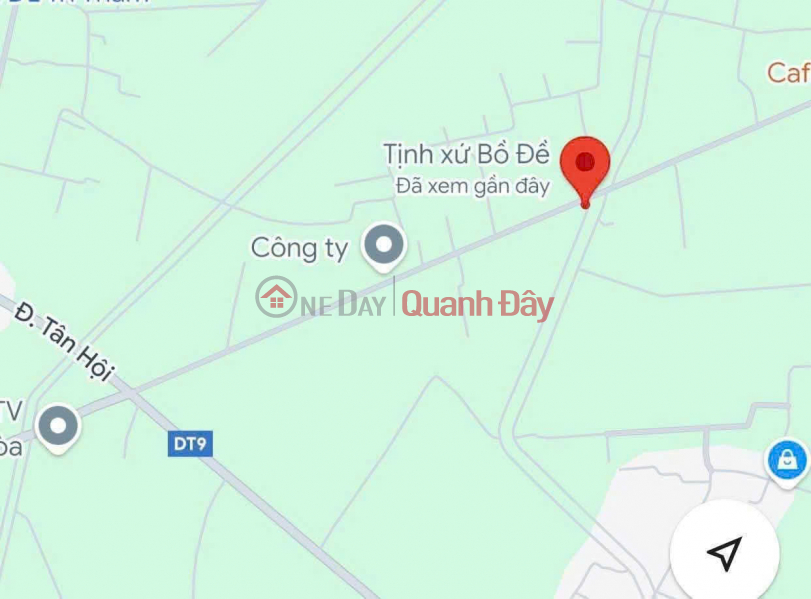 đ 4.7 Billion HOT – LAND FOR SALE: Corner plot with 2 street frontages on Bau Cong Road, Lap Dien Hamlet, Tan My, Duc Hoa, Long An (New Tay Ninh)